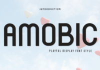 Amobic Font - Featured Image