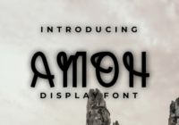 Amoh Font - Featured Image