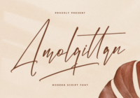 Amolqittan Font - Featured Image