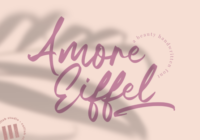 Amore Eiffel Font - Featured Image