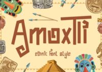 Amoxtli Font - Featured Image