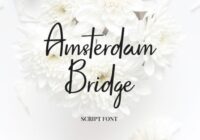 Amsterdam Bridge Font - Featured Image