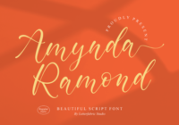 Amynda Ramond Font - Featured Image