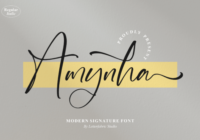 Amynha Font - Featured Image