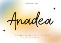 Anadea Font - Featured Image