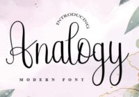 Analogy Font - Featured Image