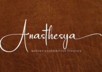 Anasteshya Font - Featured Image