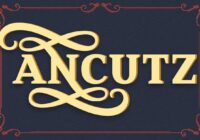 Ancutz Font - Featured Image