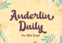 Anderlin Daily Font - Featured Image