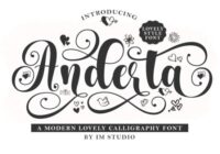 Anderta Font - Featured Image