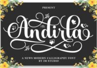 Andirla Font - Featured Image