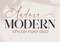 Andora Modern Font - Featured Image