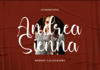 Andrea Sienna Font - Featured Image