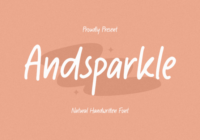Andsparkle Font - Featured Image