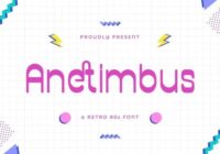 Anetimbus Font - Featured Image