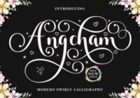 Angcham Font - Featured Image
