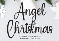 Angel Christmas Font - Featured Image