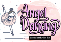Angel Dancing Font - Featured Image