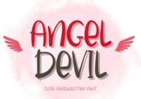 Angel Devil Font - Featured Image