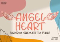 Angel Heart Font - Featured Image
