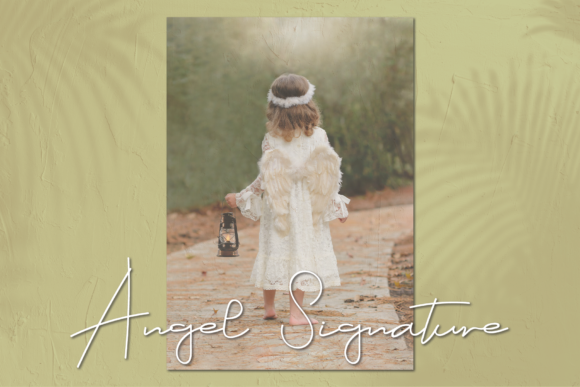 Angel Signature Font - Featured Image