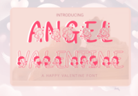 Angel Valentine Font - Featured Image