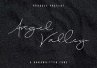 Angel Valley Font - Featured Image