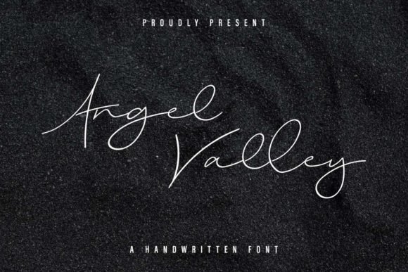 Angel Valley Font - Featured Image