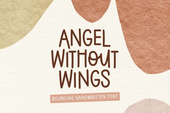 Angel Without Wings Font - Featured Image