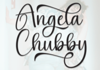 Angela Chubby Font - Featured Image