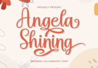 Angela Shining Font - Featured Image