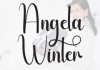 Angela Winter Font - Featured Image