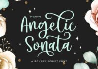 Angelic Sonata Font - Featured Image