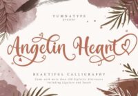 Angelin Heart Font - Featured Image