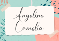 Angeline Camelia Font - Featured Image