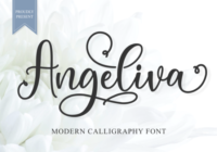 Angeliva Font - Featured Image