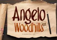 Angelo Woodhills Font - Featured Image