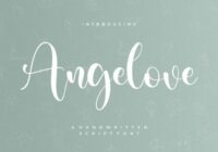 Angelove Font - Featured Image