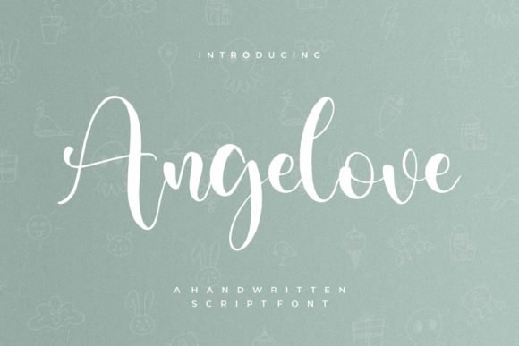 Angelove Font - Featured Image