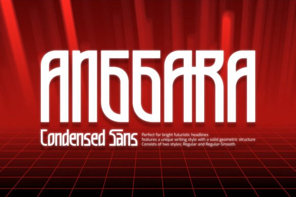 Anggara Font - Featured Image