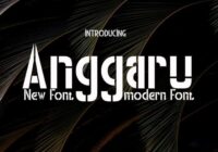 Anggaru Font - Featured Image