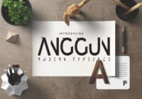 Anggun Font - Featured Image