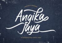 Angika Jaya Font - Featured Image