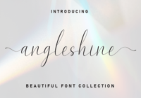 Angleshine Font - Featured Image