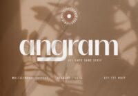 Angram Font - Featured Image