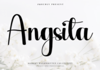 Angsita Font - Featured Image