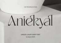 Aniekyal Font - Featured Image