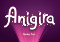 Anigira Font - Featured Image