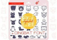 Animal Alphabet Font - Featured Image