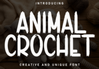 Animal Crochet Font - Featured Image